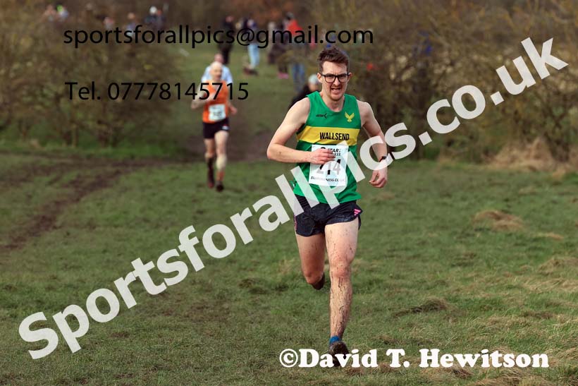 Mens 35 to 64, 2024 NEMAA Cross Country Champs., Wallsend. Photo: David T. Hewitson/Sports for All Pics